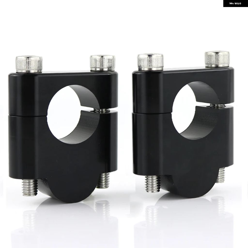 ブランド登録なし - 並行輸入品 ヤマハ FZ1 FZ6 FZ16 FZ8 FAZER MT-25 MT-03 XJ 6 TDM 850 900 WR400F 22MM 7/8in 手持ち部分赤ちょうちん ライザー マウント 手持ち部分赤ちょうちん ライザークラン