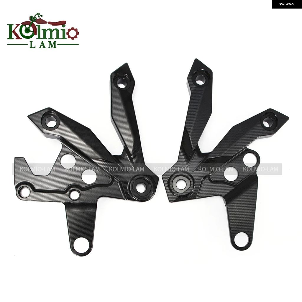 ブランド登録なし - 並行輸入品 2007 - 2012 カワサキ Z750 自動二輪車 向こう正面 フットレスト フットペグ 鉤括弧 マウント 一揃いの道具 2008 - 11