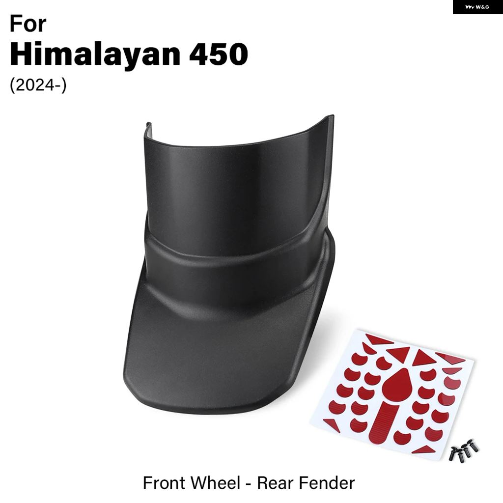 ブランド登録なし - 並行輸入品 自動二輪車 マッドガード HIMALAYAN 450 2024 2025 DAYTONA660 フロントホイールフェンダーエクステンダー