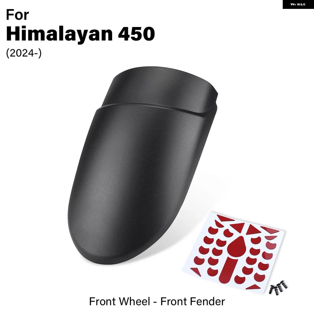 ブランド登録なし - 並行輸入品 自動二輪車 マッドガード HIMALAYAN 450 2024 2025 DAYTONA660 フロントホイールフェンダーエクステンダー