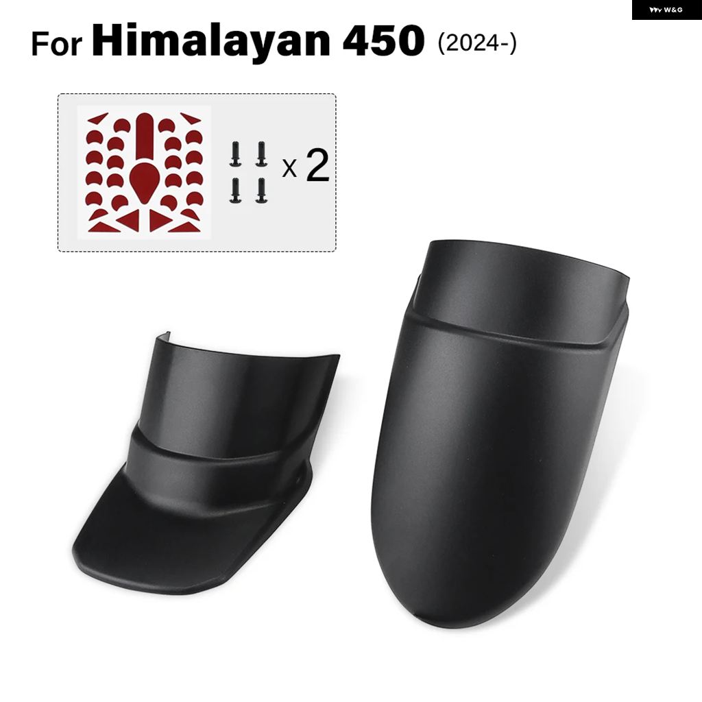 ブランド登録なし - 並行輸入品 自動二輪車 マッドガード HIMALAYAN 450 2024 2025 DAYTONA660 フロントホイールフェンダーエクステンダー