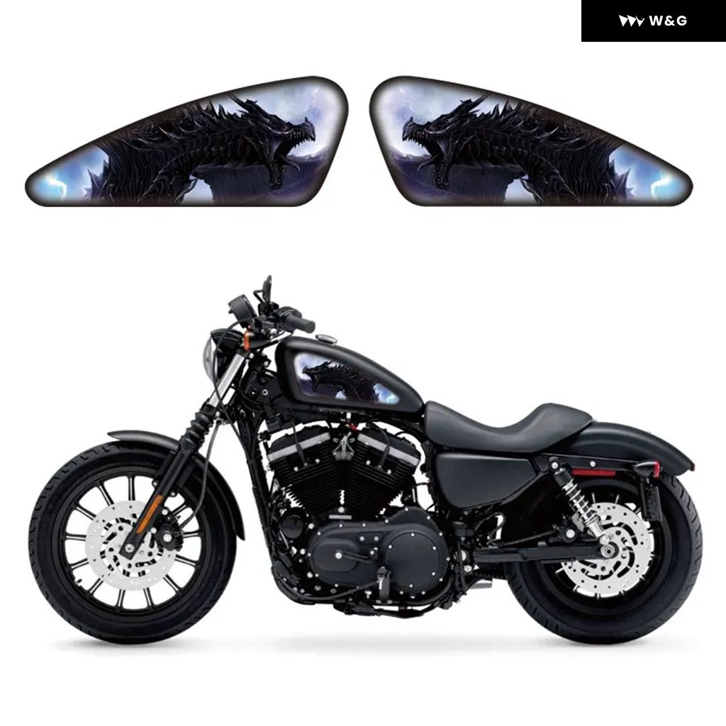 並行輸入品】 オートバイ バイク 燃料タンク デカール 3D ステッカー