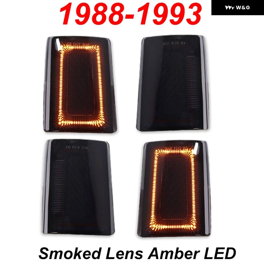 【4個セット】C1500タホ サバーバン　 エスカレード ハマー LEDカーテシ 並行輸入品 フロントサイド マーカーライト アセンブリ 4個 シボレー