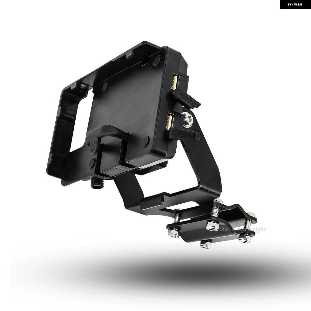 並行輸入品ホンダ アフリカツイン CRF1000L 2018-2019 CRF 1000 L オートバイ バイク フロントフォン スタンド ホルダー フォン GPS ナビゲーションプレ_2