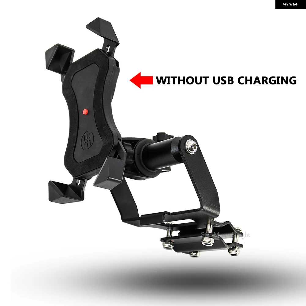 並行輸入品ホンダ アフリカツイン CRF1000L 2018-2019 CRF 1000 L オートバイ バイク フロントフォン スタンド ホルダー フォン GPS ナビゲーションプレ_4