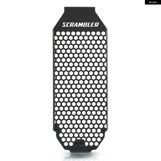 並行輸入品ドゥカティ SCRAMBLER 800 2015 - 2023 2022 ラジエーター オイルクーラー グリル 整流器 電圧レギュレーターカバー ガード プロテクターの画像