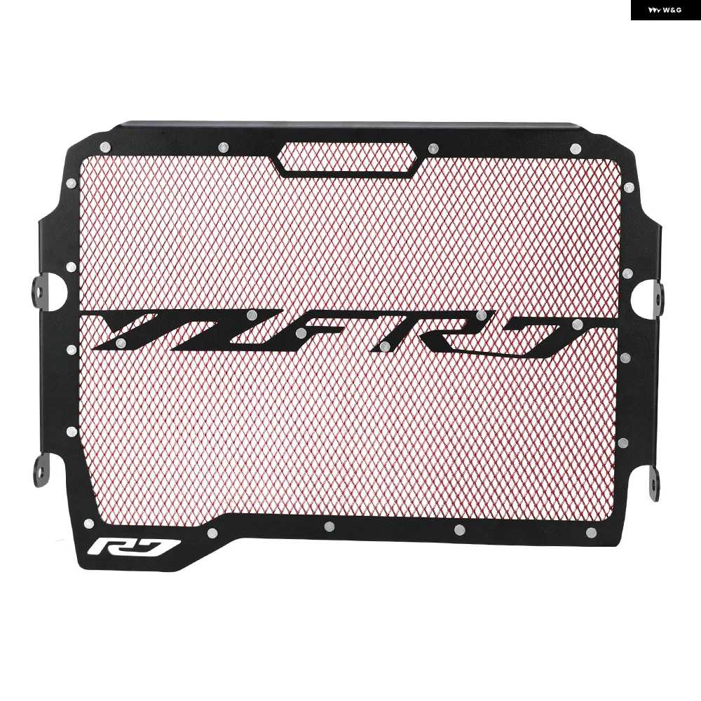 並行輸入品YZF-R7 ヤマハ YZFR7 YZF R7 2021-24 2025 オートバイ バイク ラジエーター グリル ガード プロテクター カバー ラジエーター ガードの画像
