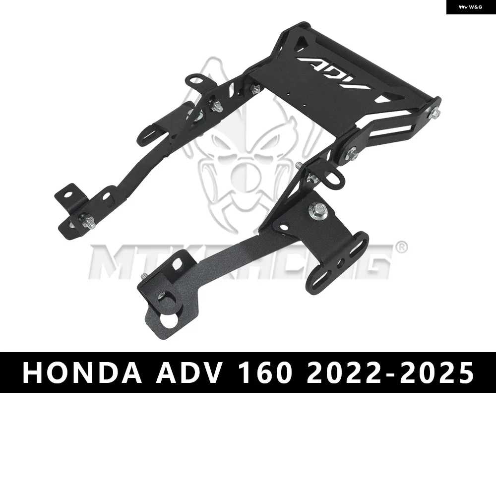 並行輸入品ホンダ ADV 160 2022-2025 オートバイ バイク ウインドシールド 前方移動 ブラケット 調整可能 ナビゲーション ホルダー アクセサリーの画像