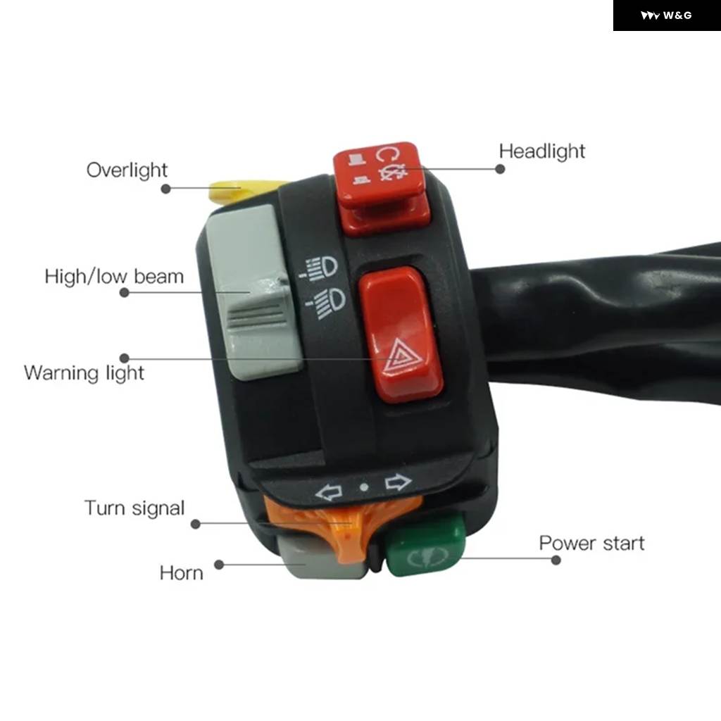 並行輸入品710004040 オートバイ 7/8インチ 22MM ハンドルバー コントロール スイッチ OUTLANDER RENEGADE 400-1000 2012-2017 多機能スイッチ_1