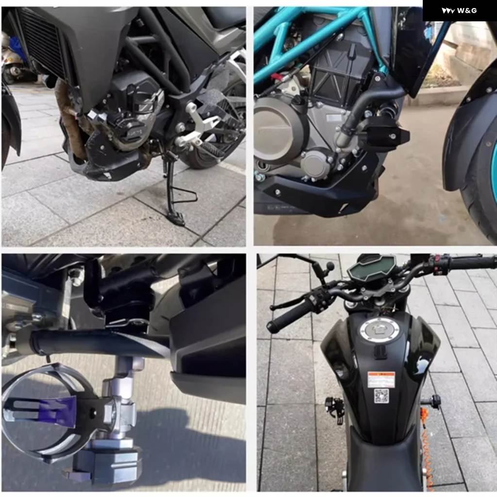 並行輸入品CFMOTO NK150 250NK 落下防止 バンパー バイク フレーム スライダー プロテクター CNC 落下防止_1