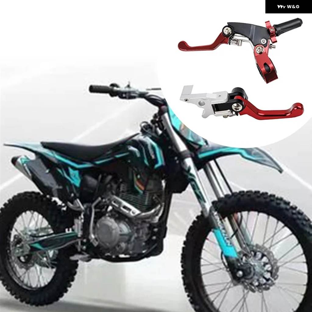 並行輸入品クロスカントリー バイク ASV 折りたたみ ハンドルクラッチハンドルハンドブレーキハンドルCQR CRF YZF バイクの画像