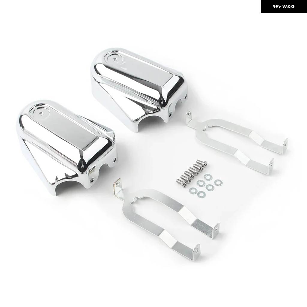 並行輸入品 バイク バーシールド リア アクスル カバー スイングアーム キャップ ハーレー ソフテイル FLSTC FLSTNの画像