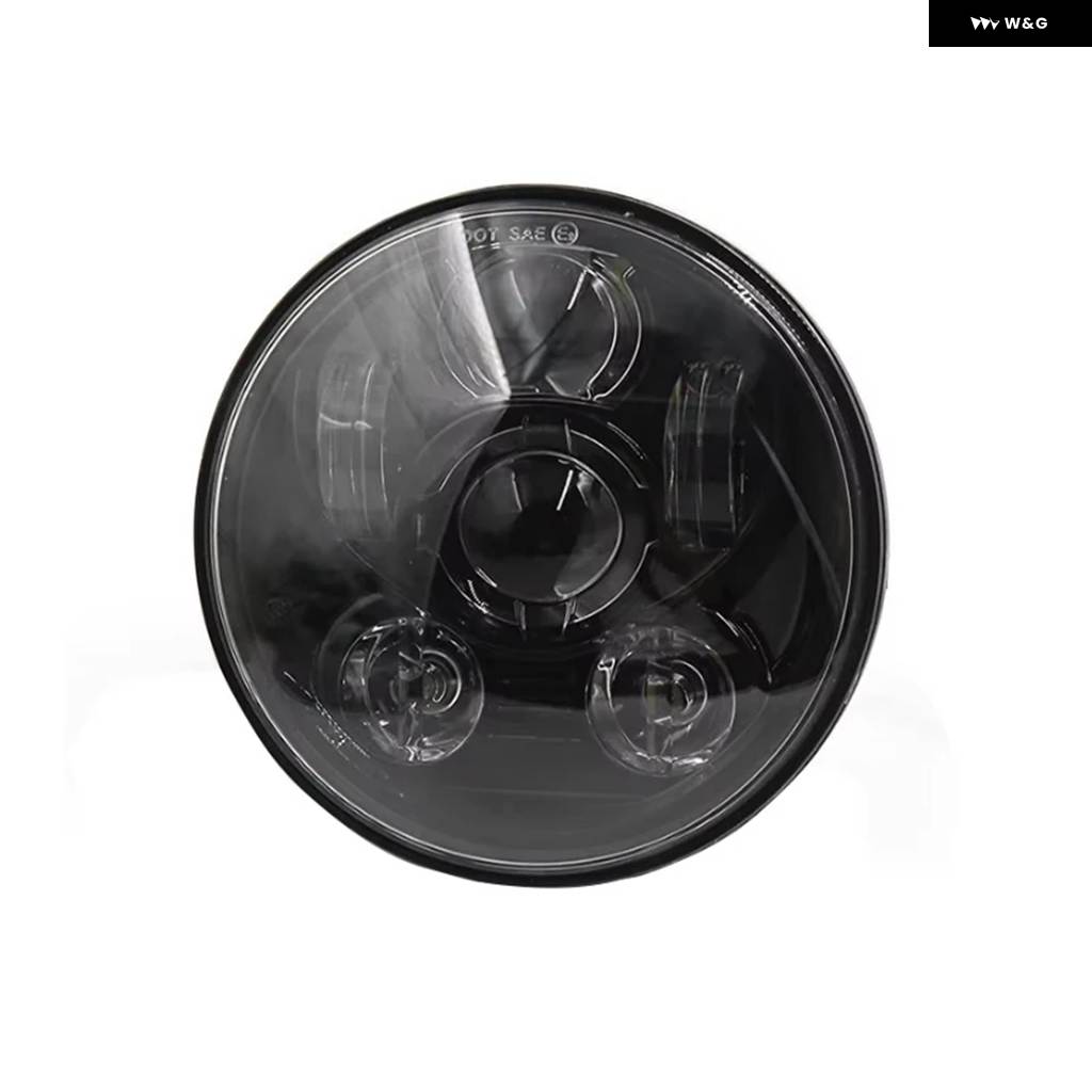 並行輸入品 7インチ バイク ハイ/ロービーム LED ヘッドランプ バイク ソフテイル ツーリング CVO ファットボーイ ローの画像
