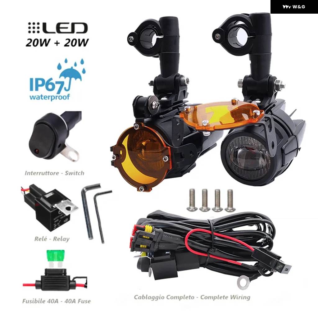 並行輸入品 オートバイ フォグランプ BMW R1200GS ADV F800GS F700GS F650GS S1000XR K_4