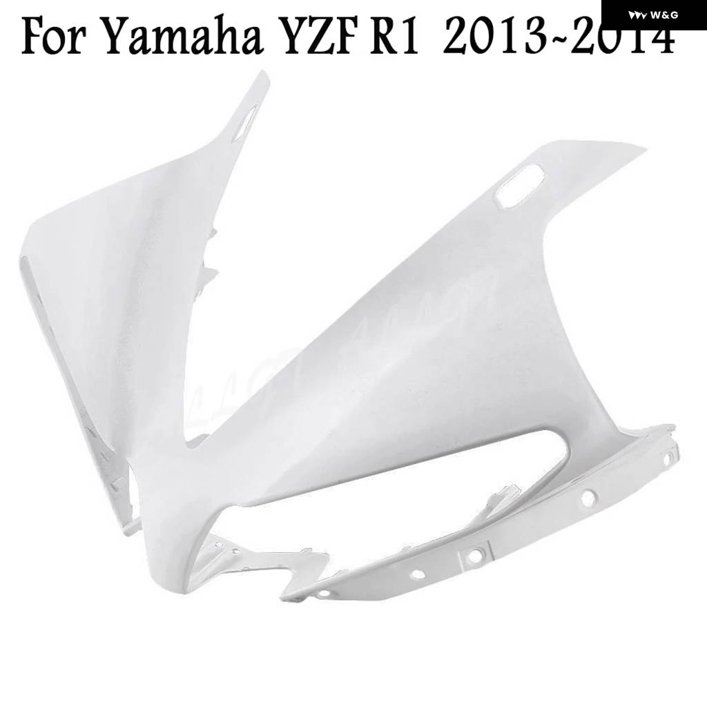 並行輸入品 オートバイ 未塗装 アッパーフロントカウル ノーズ フェアリング ヤマハ YZF-R1 1998-2005 2006_7