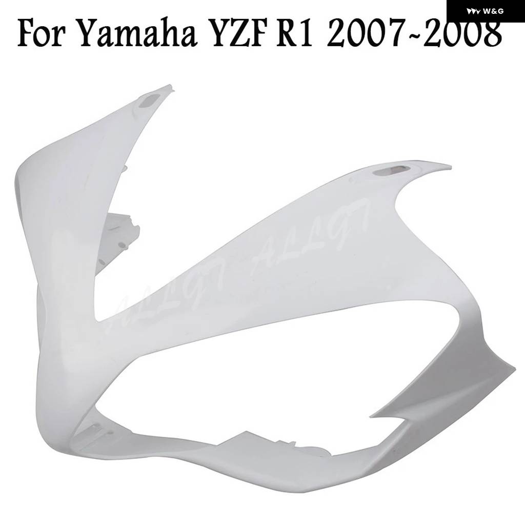 並行輸入品 オートバイ 未塗装 アッパーフロントカウル ノーズ フェアリング ヤマハ YZF-R1 1998-2005 2006_1