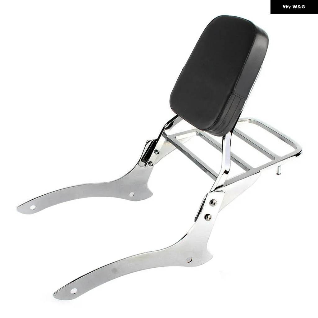 並行輸入品 バイク バックレスト シーシーバー ラック ヤマハ V-STAR XVS 1100 CLASSIC 2000-2011