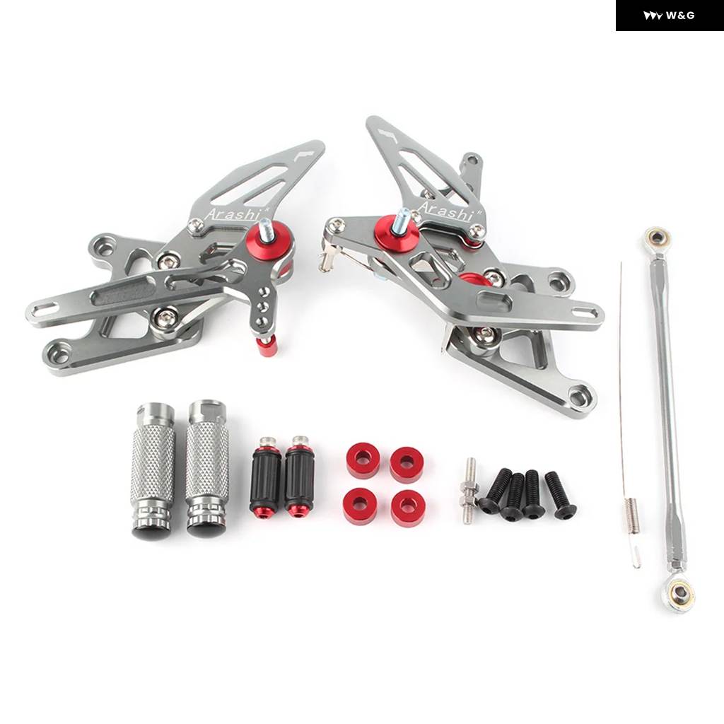 並行輸入品 オートバイ リアセット フットレスト CNC ホンダ 300 RR CBR250RR CBR300R 2017-201の画像