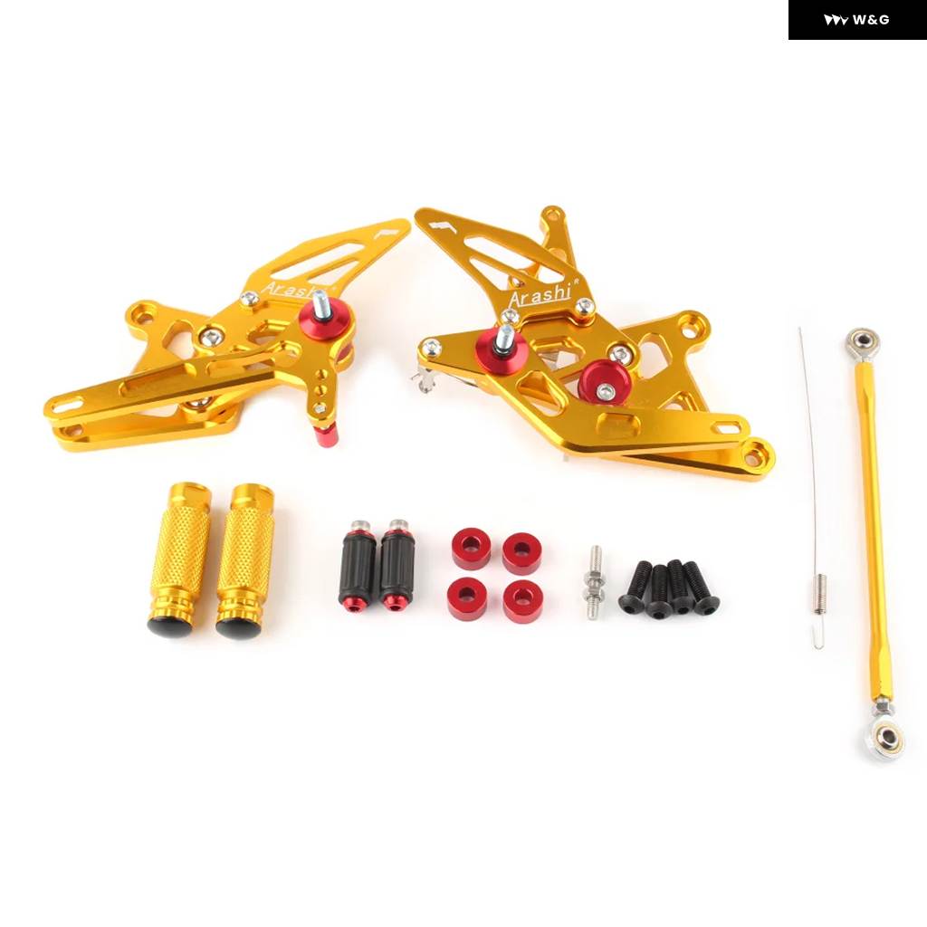 並行輸入品 オートバイ リアセット フットレスト CNC ホンダ 300 RR CBR250RR CBR300R 2017-201の画像