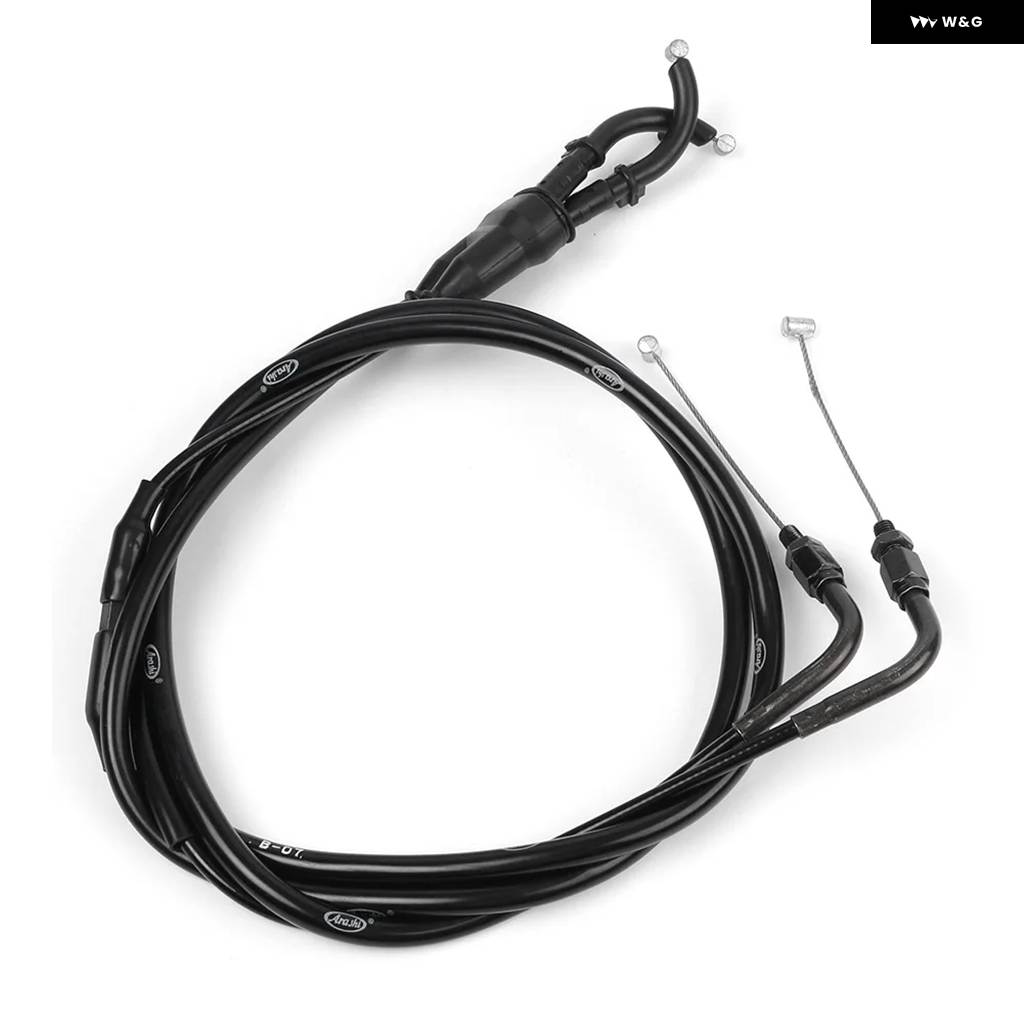 並行輸入品 バイク アクセルライン スロットル ケーブル ヤマハ MT09 MT-09/FZ09 FZ-09 2014 2015の画像