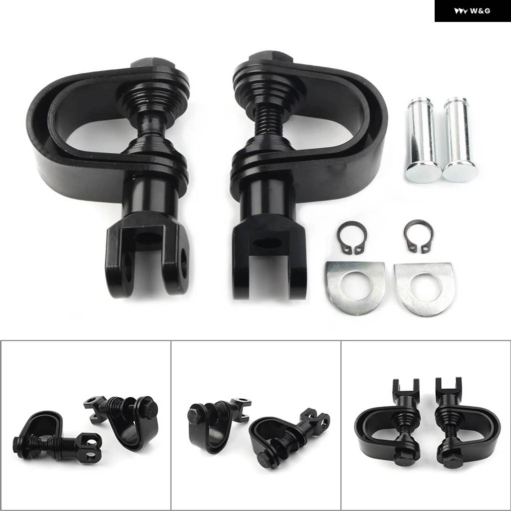 並行輸入品 25MM 32MM オートバイ 汎用 エンジン クラッシュ バー マウント フットレスト フットペグ クランプキットの画像