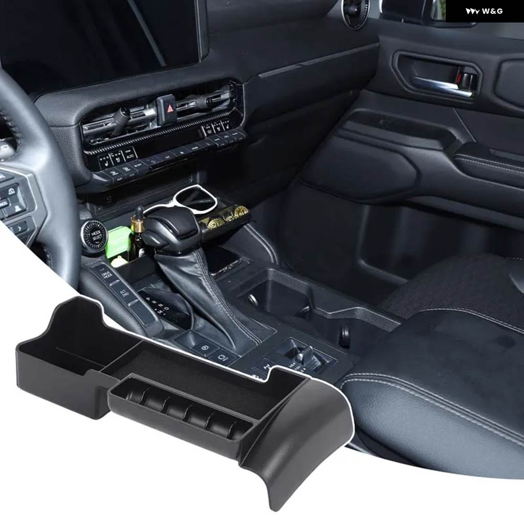 並行輸入品 ABS カーセンター コンソール ギア シフト 収納 ボックス 