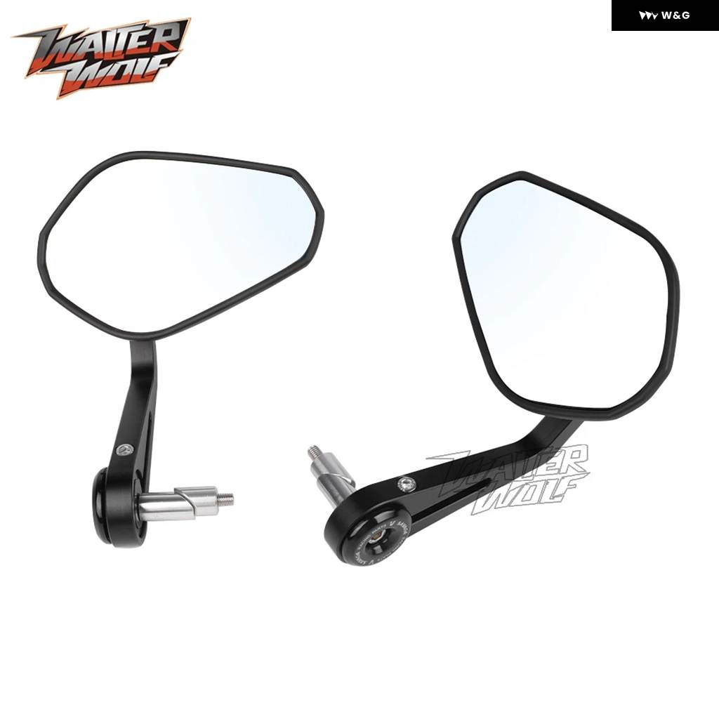 並行輸入品バイク 調整式バックミラー 690 790 890 DUKE /R 790DUKE 890DUKE 690 DUKE E9認証 ハンドルバー エンドミラー