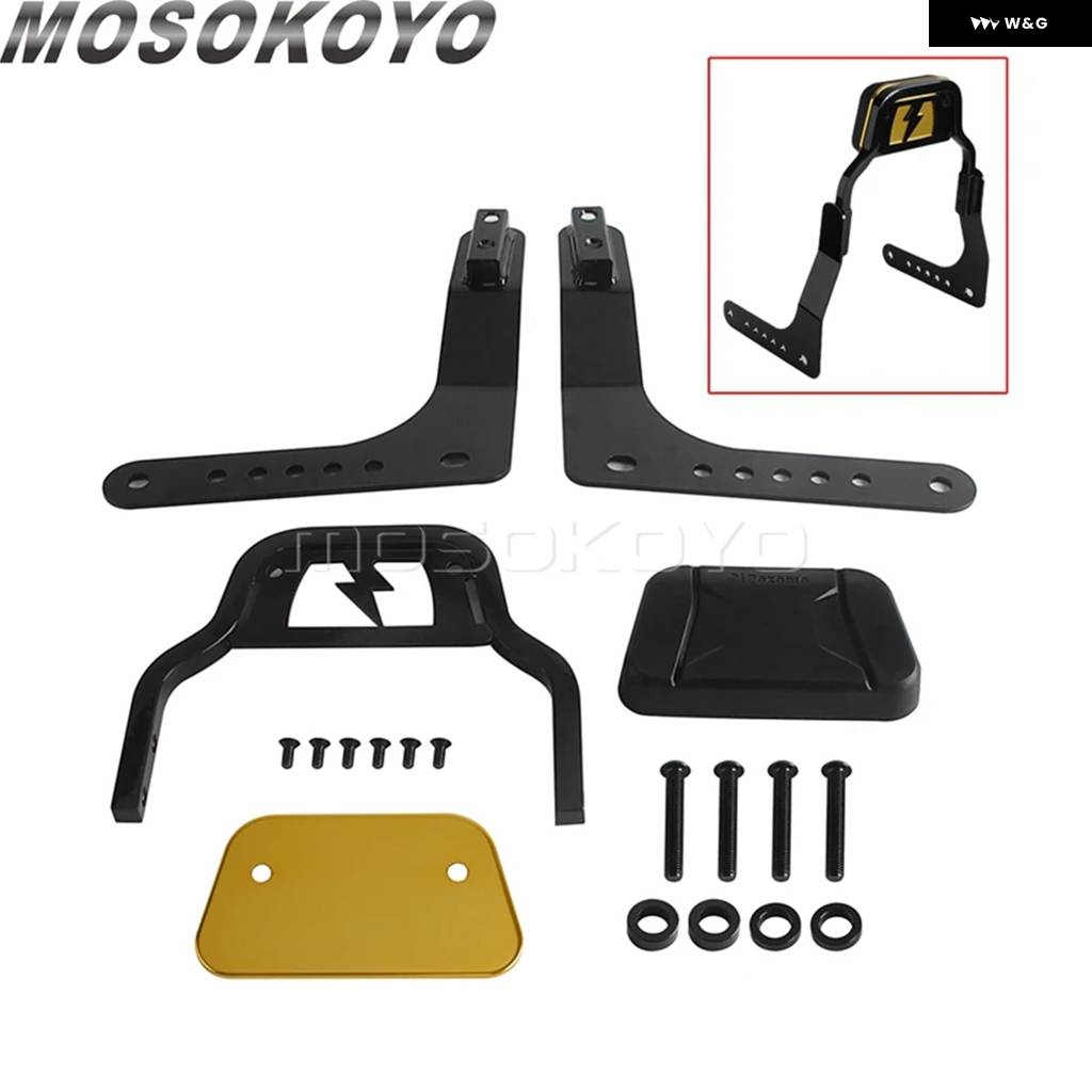 並行輸入品ハーレー ローライダー ST FXLRST FXRST 117 スポーツグライド FLSB バイク リアパッセンジャーバックレスト シーシーバー クッション_5