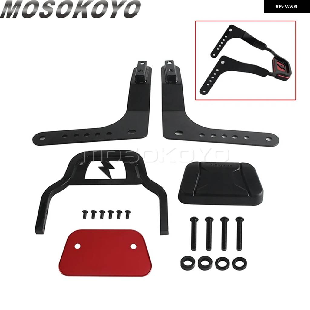 並行輸入品ハーレー ローライダー ST FXLRST FXRST 117 スポーツグライド FLSB バイク リアパッセンジャーバックレスト シーシーバー クッション_8