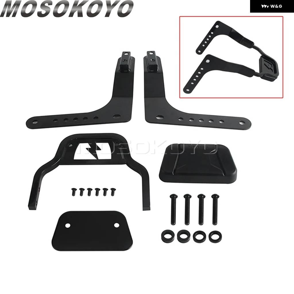 並行輸入品ハーレー ローライダー ST FXLRST FXRST 117 スポーツグライド FLSB バイク リアパッセンジャーバックレスト シーシーバー クッション_2