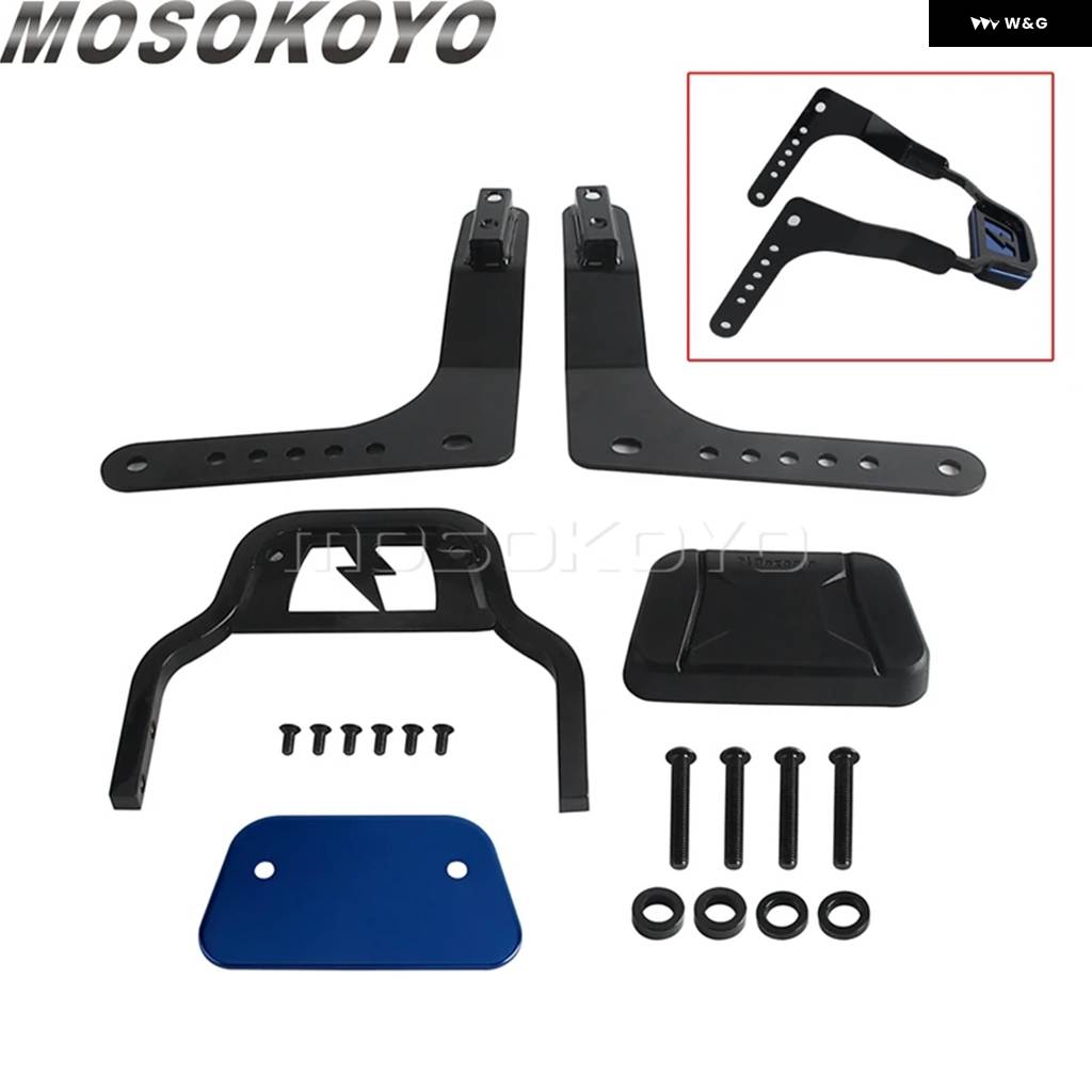 並行輸入品ハーレー ローライダー ST FXLRST FXRST 117 スポーツグライド FLSB バイク リアパッセンジャーバックレスト シーシーバー クッション_3
