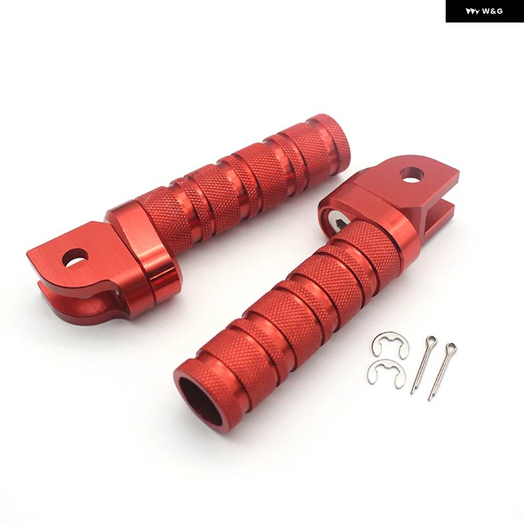 並行輸入品1ペア CNC フロント フットペグ フットレスト フットレスト ホンダ MSX125 MSX125SF CB150R CB300 CB400 CB500X CB1300の画像