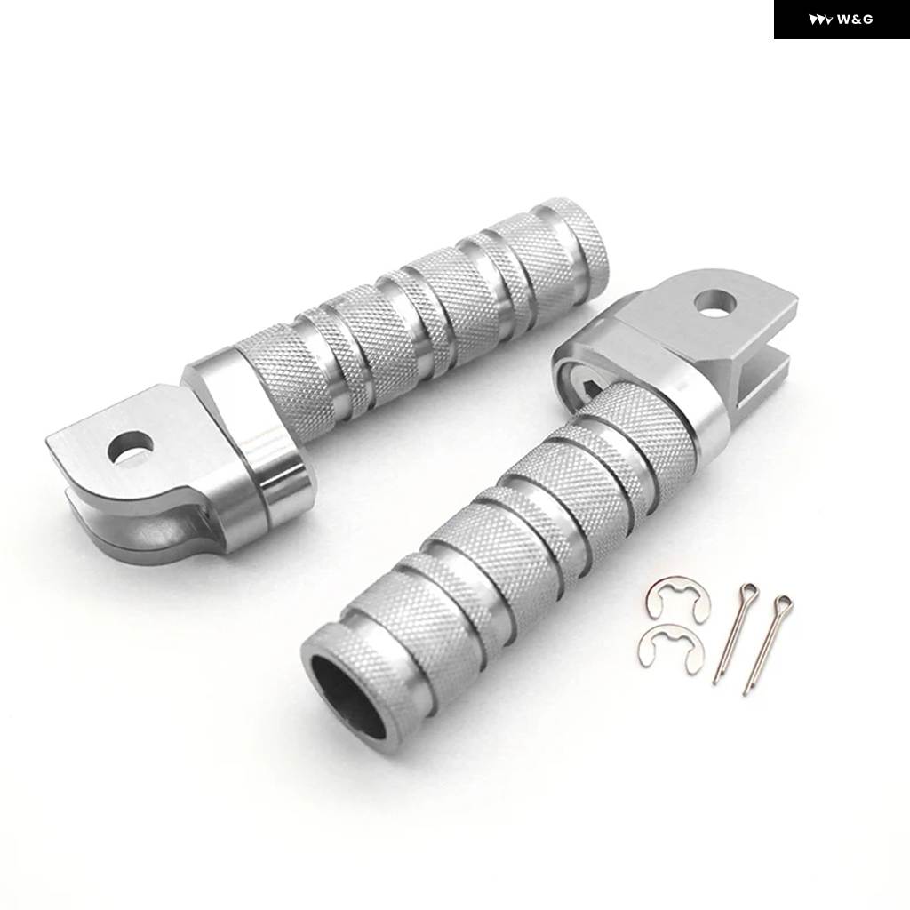並行輸入品1ペア CNC フロント フットペグ フットレスト フットレスト ホンダ MSX125 MSX125SF CB150R CB300 CB400 CB500X CB1300の画像