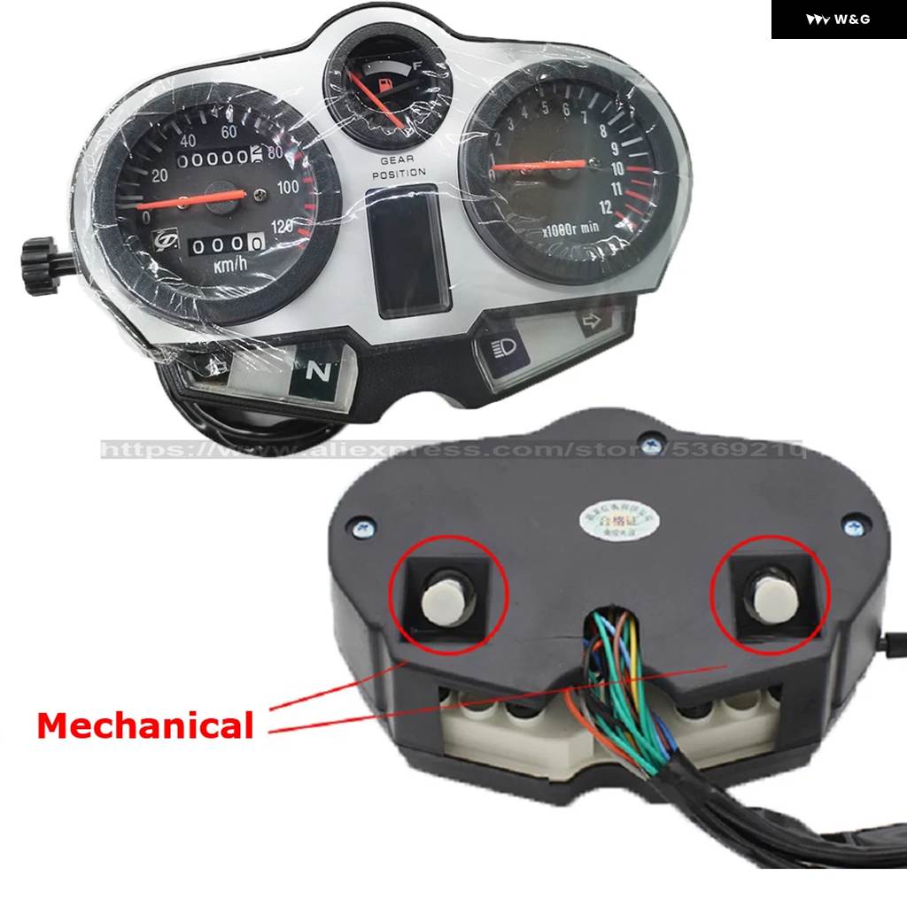 並行輸入品 バイク ランニング距離計器 125Kメーター アセンブリ HJ125-A/Rメータータコメーター アセンブリの画像