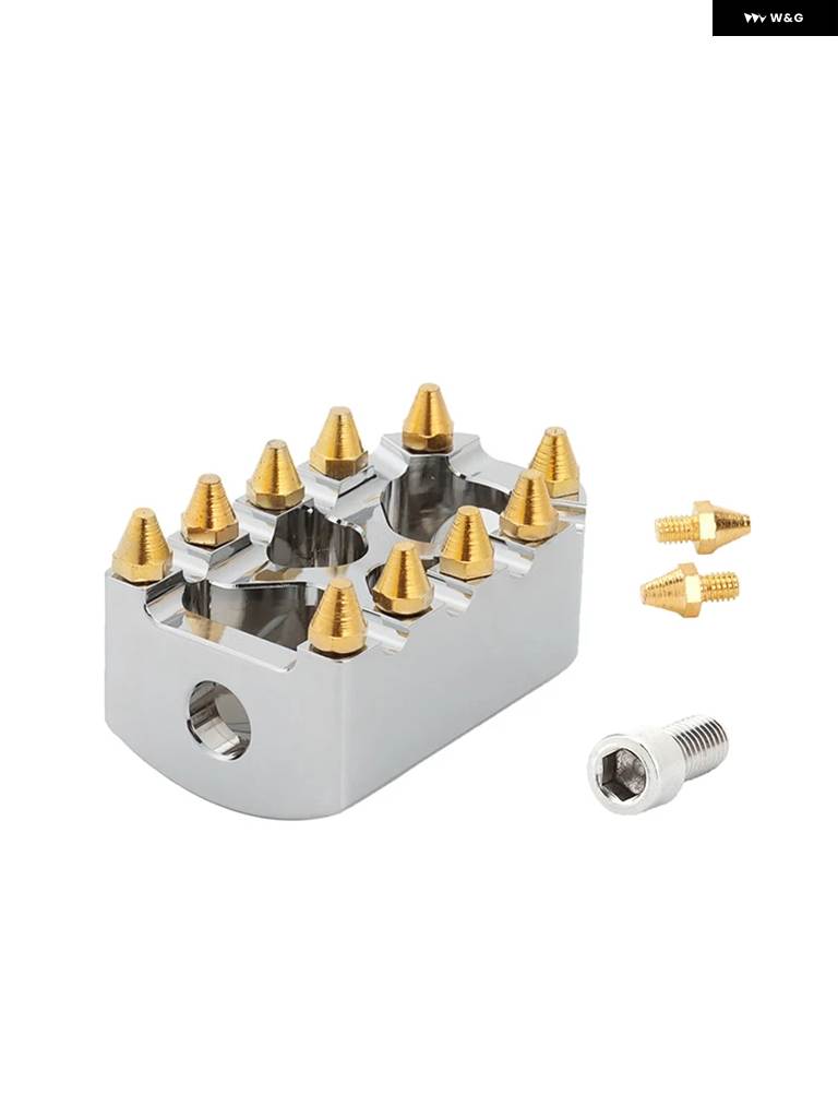 並行輸入品 バイク 用 フットペグ MX ワイド ファットペダル シフター ペグ ハーレー スポーツスター 1200 ダイナ ストリート ボブの画像