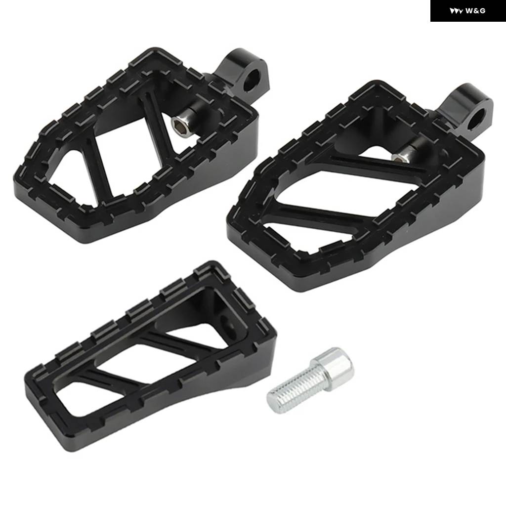 並行輸入品 バイク 用 フットペグ MX ワイド ファットペダル シフター ペグ ハーレー スポーツスター 1200 ダイナ ストリート ボブの画像