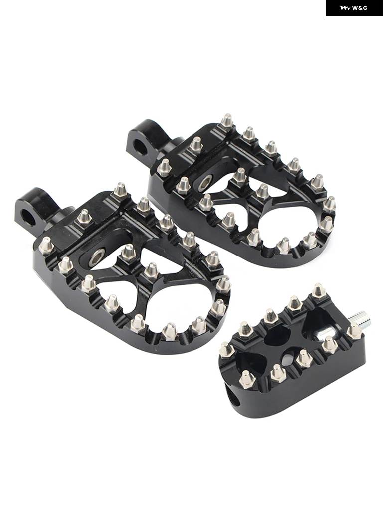 並行輸入品 バイク 用 フットペグ MX ワイド ファットペダル シフター ペグ ハーレー スポーツスター 1200 ダイナ ストリート ボブの画像
