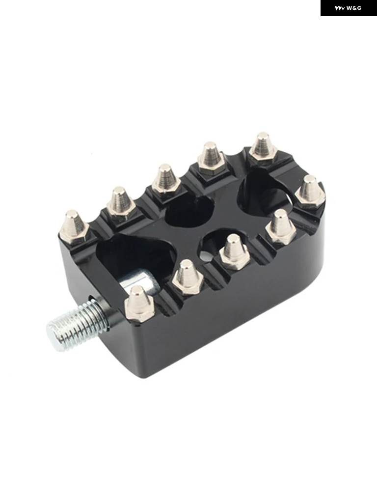 並行輸入品 バイク 用 フットペグ MX ワイド ファットペダル シフター ペグ ハーレー スポーツスター 1200 ダイナ ストリート ボブの画像