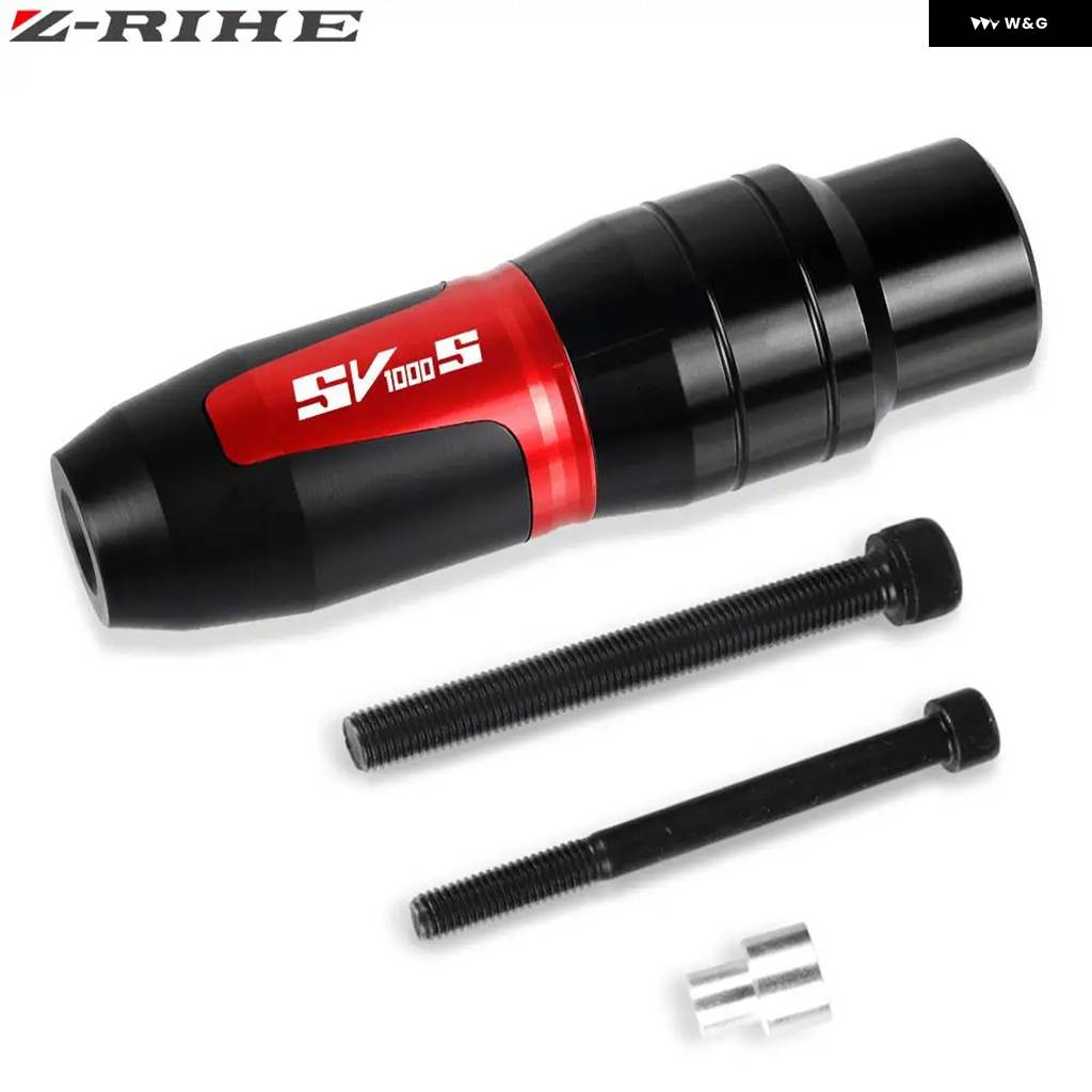 ブランド登録なし - 並行輸入品 SV1000 SV1000S 2003 - 07 SV 1000 S 1000S 自動二輪車 エキゾースト ひな型 スライダー 衝突 パッド 傾倒押しとどめる