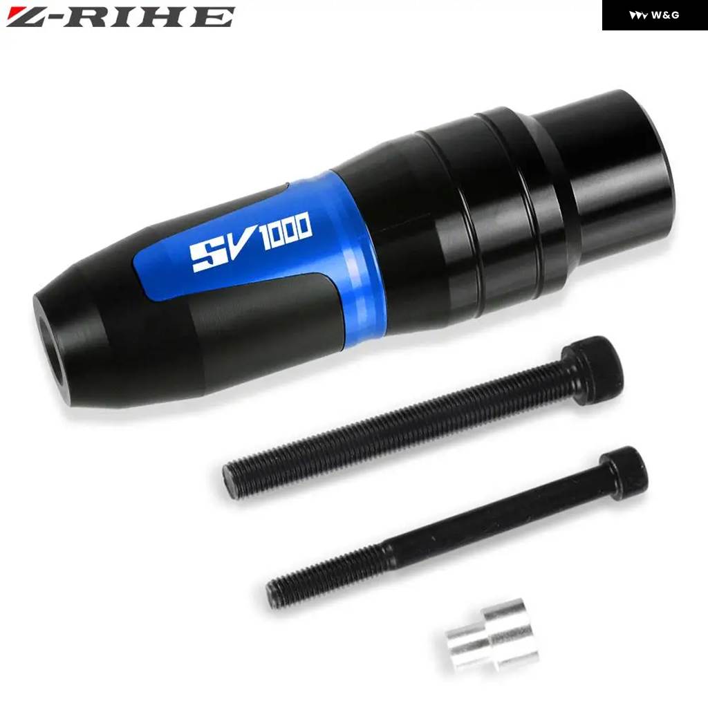 ブランド登録なし - 並行輸入品 SV1000 SV1000S 2003 - 07 SV 1000 S 1000S 自動二輪車 エキゾースト ひな型 スライダー 衝突 パッド 傾倒押しとどめる