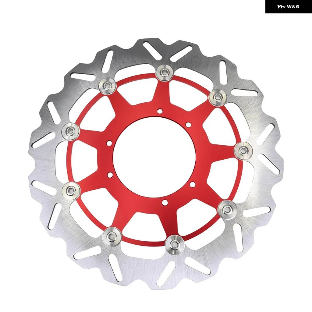 ブランド登録なし - 並行輸入品 ホンダ 向こう正面フローティング うち切りレコード盤 320MMローターディスク CRF450 250RX CRF450X CRF250X CRF450R CRF