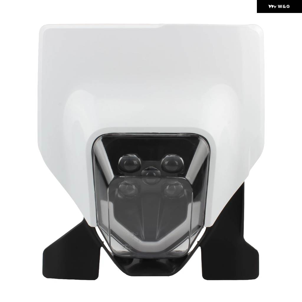 並行輸入品 ハスクバーナ 701 TE 250 300 450 FC FE TC 125 300I ヘッドランプ エンデューロ ダート バイク バイク LED ヘッドラの画像