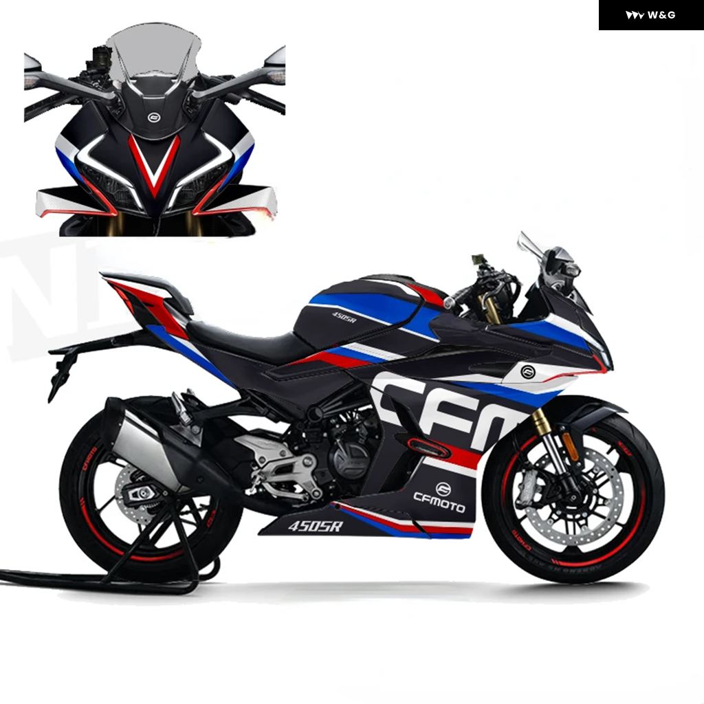 並行輸入品 オートバイ ステッカー タンク パッド プロテクター デカール CFMOTO 450SR_2