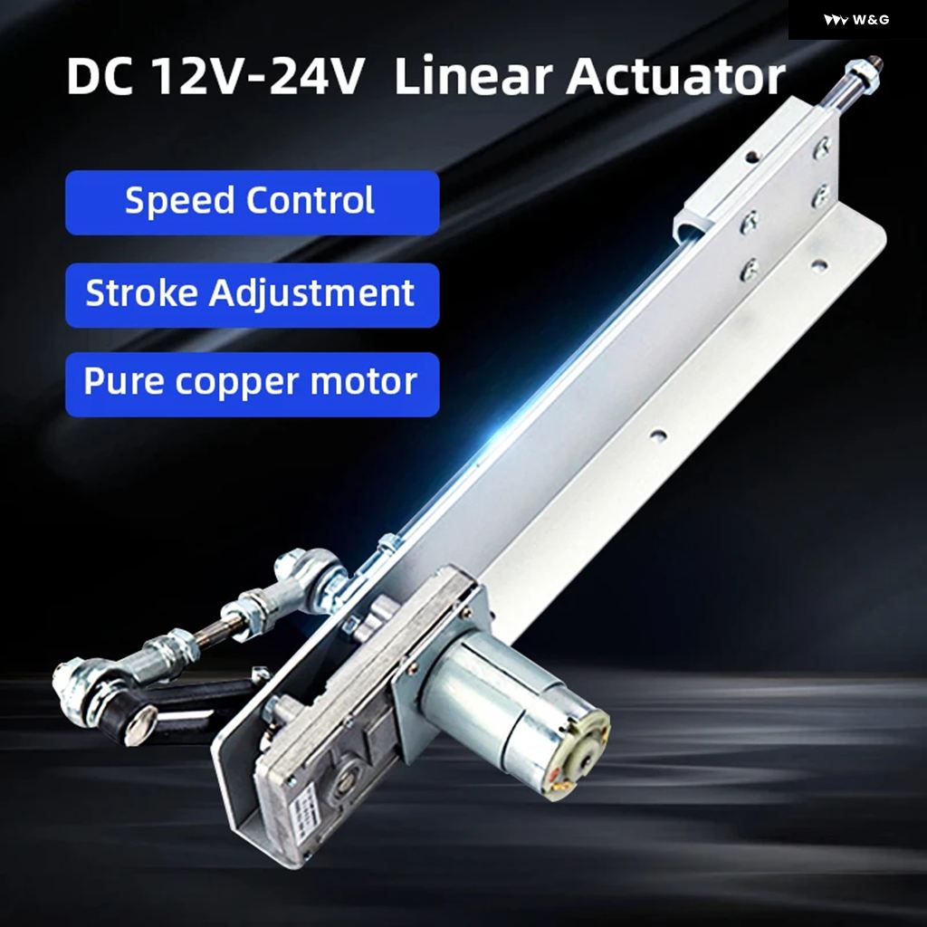 並行輸入品 リニアアクチュエータモーター 12V DC 減速ギアモーター 往復運動 リニアミニ伸縮式リニアアクチュエータストローク_1
