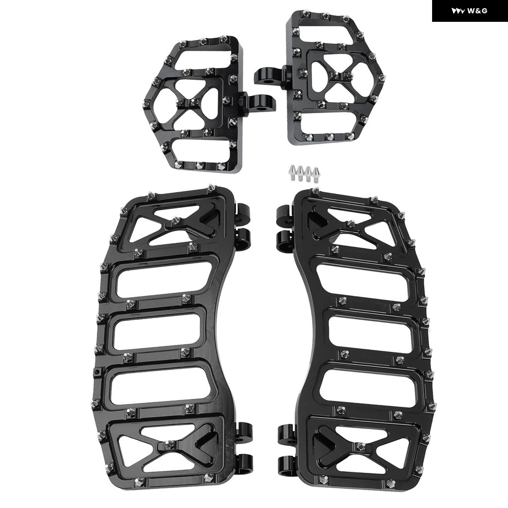 並行輸入品 ワイドフロアボードMX フットペグ フットレスト ドライバーペダル ハーレー ツーリング ロードキング ストリートグラ_7