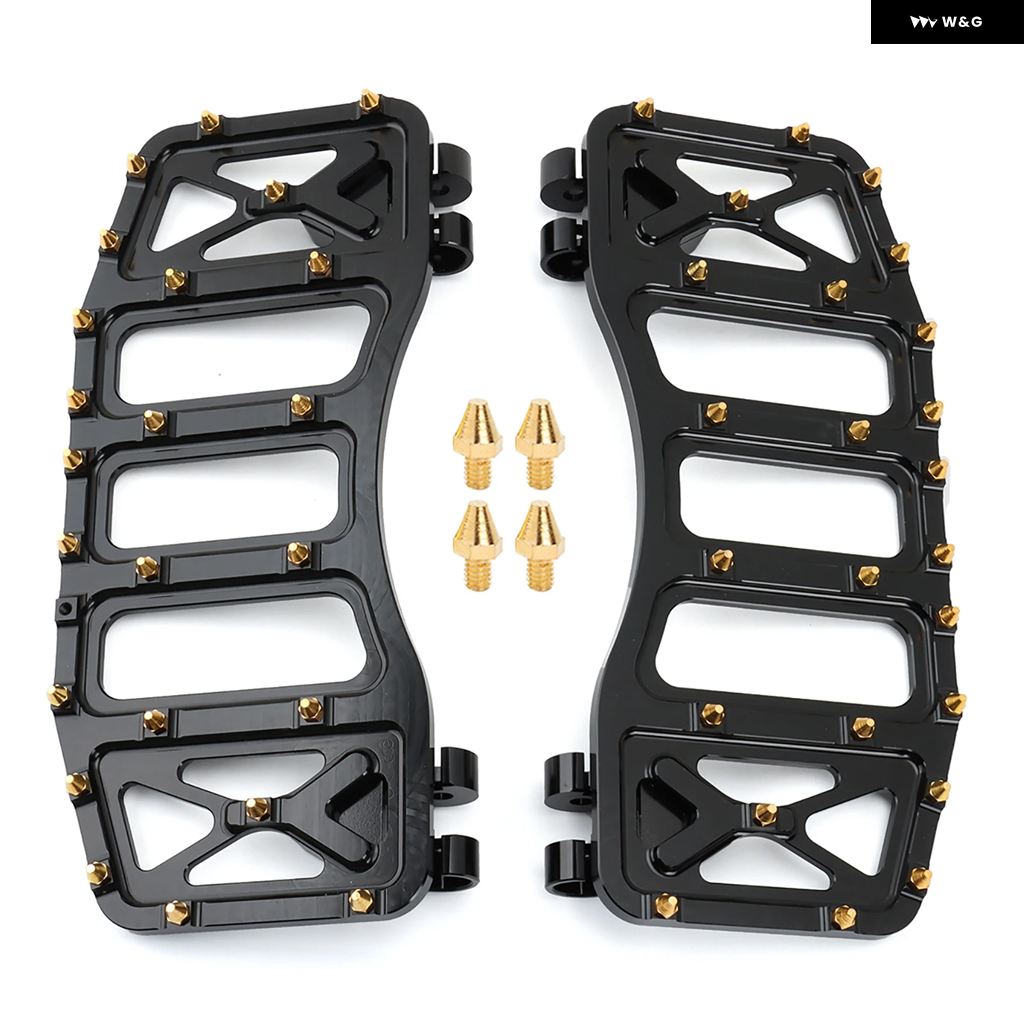 並行輸入品 ワイドフロアボードMX フットペグ フットレスト ドライバーペダル ハーレー ツーリング ロードキング ストリートグラ_14