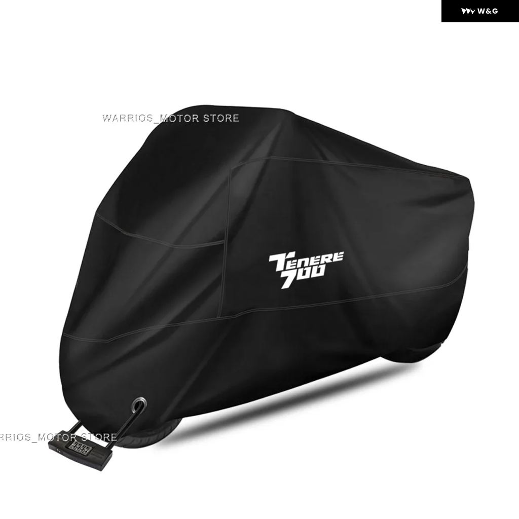 厚手 防水カバー バイクカバー 適用 ヤマハ テネレ 700 ラリーエディション 丨オールシーズン防水ATVカバー日差し、雨、風、雪 バイクカバー 大型 高級防水オールシーズン大型バイクカバー