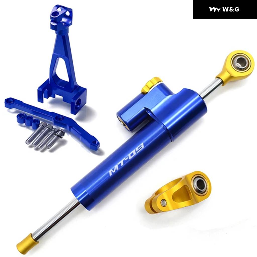 並行輸入品 MT09 MT-09 オートバイ バイク ステアリングスタビライズ ダンパー ブラケット ヤマハ MT-09 MT09 FZ09 FZ-09 2013-20の画像