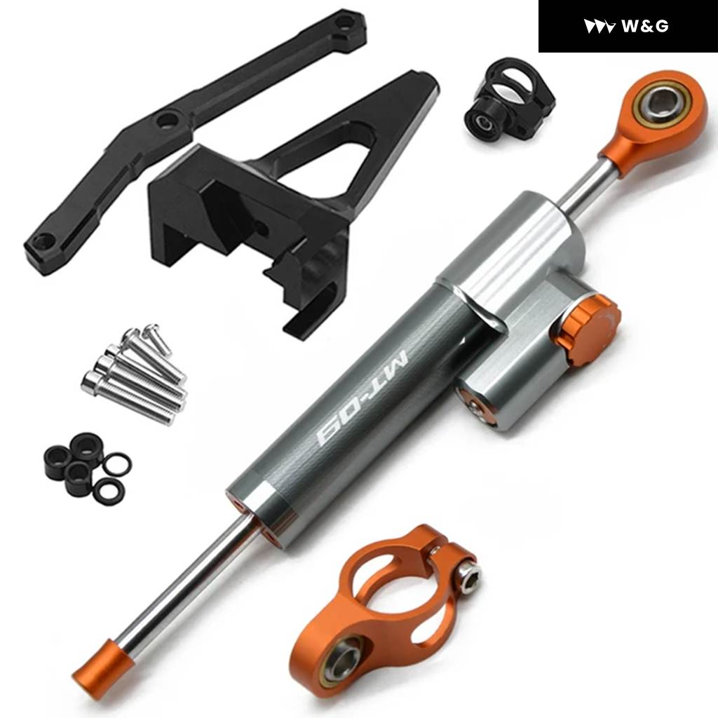 並行輸入品 MT09 MT-09 オートバイ バイク ステアリングスタビライズ ダンパー ブラケット ヤマハ MT-09 MT09 FZ09 FZ-09 2013-20の画像