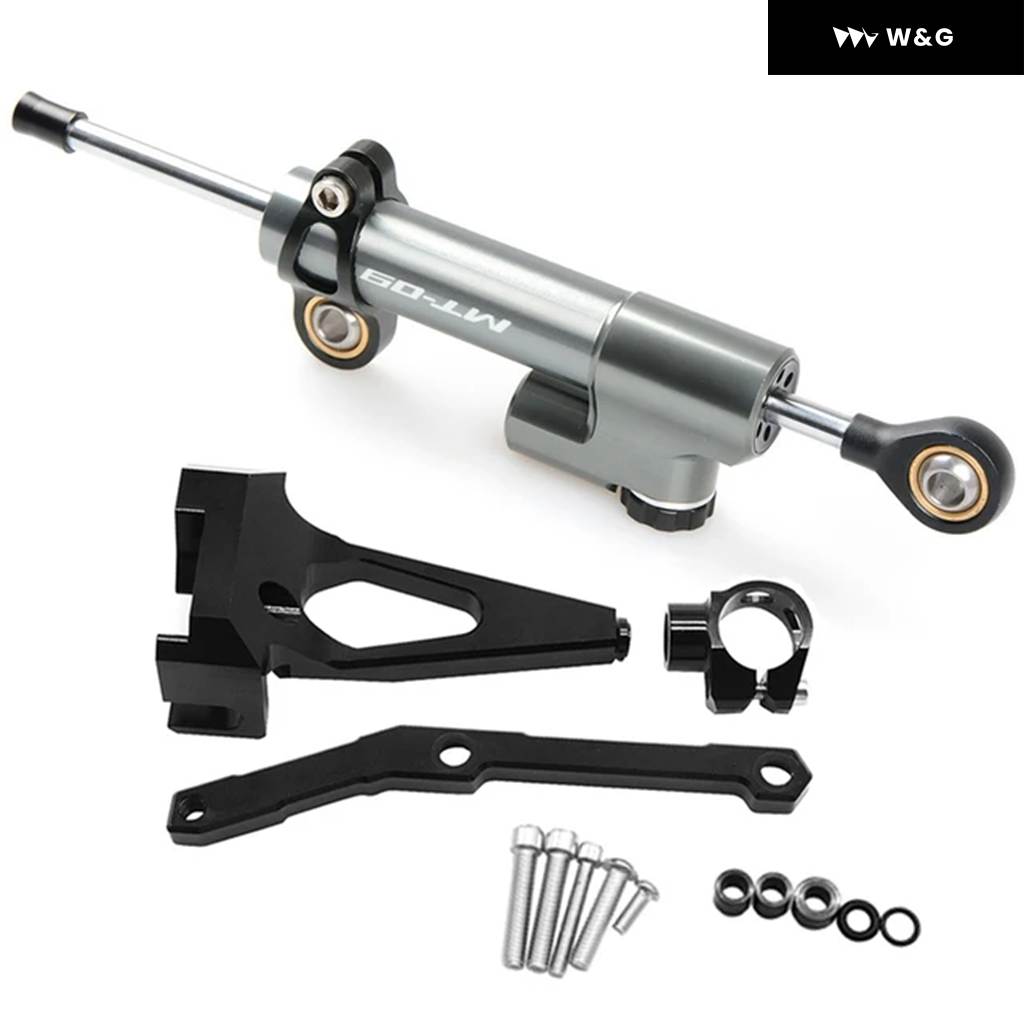 並行輸入品 MT09 MT-09 オートバイ バイク ステアリングスタビライズ ダンパー ブラケット ヤマハ MT-09 MT09 FZ09 FZ-09 2013-20の画像